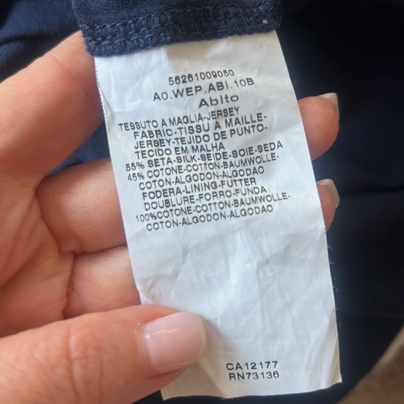 Max Mara weekend navy light weight dress - Picture 7 of 7